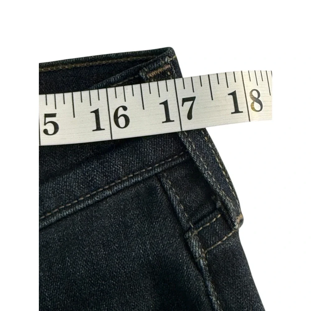 Paige Federal Slim Straight Jeans Mens 33 Cellar Dark Wash Made in‎ USA M655521